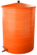 Бочка пластиковая садовая с краном 3/4&quot; из латуни для дождевой воды и полива, 150л, терракотовый [352]