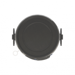 Бочка пластиковая с металлическим обручем и ручками, 20 л, синий [БП20.02/04]