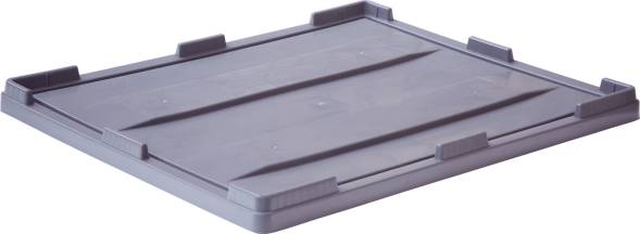 Крышка для крупногабаритного контейнера Box LR 1210 S, 1230х1040х80 мм, серый [Ir 1210 S]