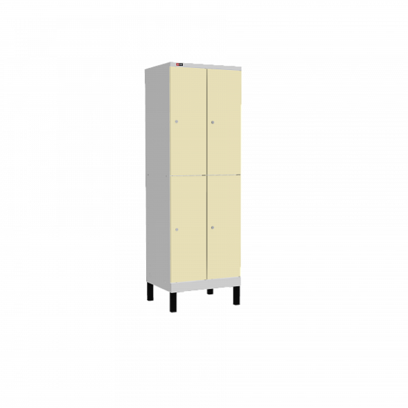 Шкаф ДиКом УНО-322 (RAL 7038+RAL 1015) [ ER-00031317 ]