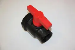 Кран шаровый G2 2-ходовой ВР-ВР пластик Италия