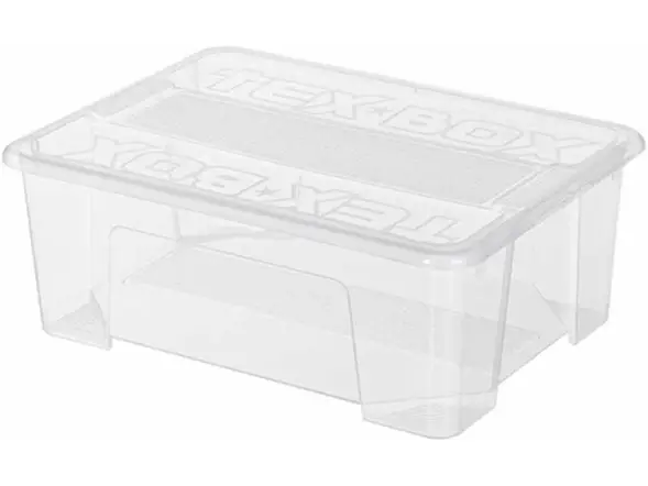 Ящик TEX BOX 380х280х140 мм, 10 л, прозрачный