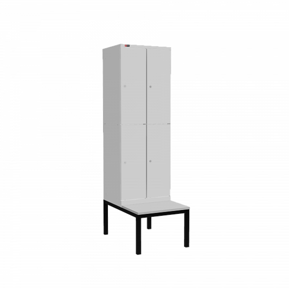 Шкаф ДиКом УНО-322 (RAL 7038+RAL 7038) [ ER-00031357 ]