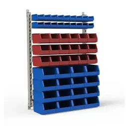 Стеллаж настенный №198 (1370х950х63)