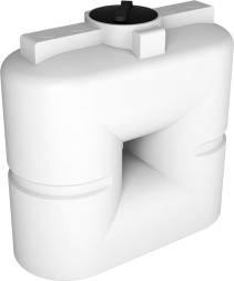 Пластиковая ёмкость для топлива 750 литров, арт.: S 750 oil, цвет: белый, код: 12469