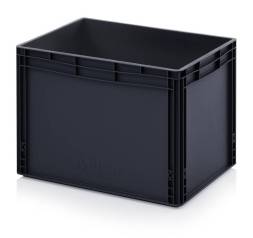 Евроконтейнер пластиковый ESD EG 64/42 HG, 60x40x42 см
