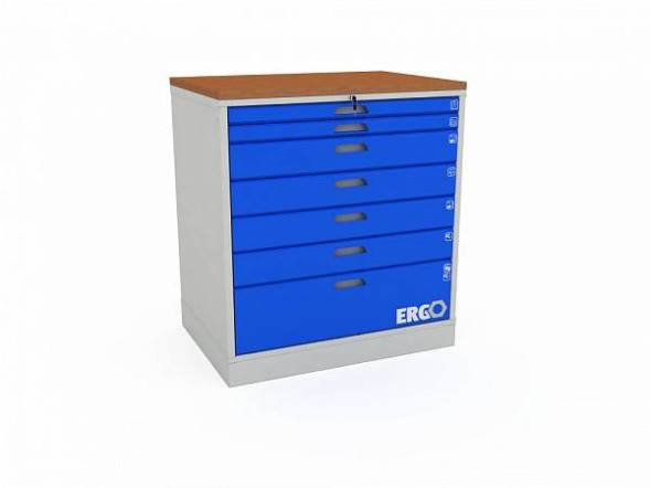 Тумба инструментальная ДВК ERGO XL 07.2