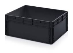 Евроконтейнер пластиковый ESD EG 86/32 HG, 80x60x32 см