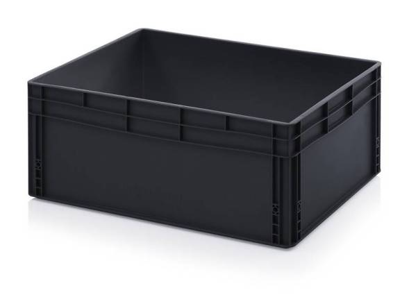Евроконтейнер пластиковый ESD EG 86/32 HG, 80x60x32 см