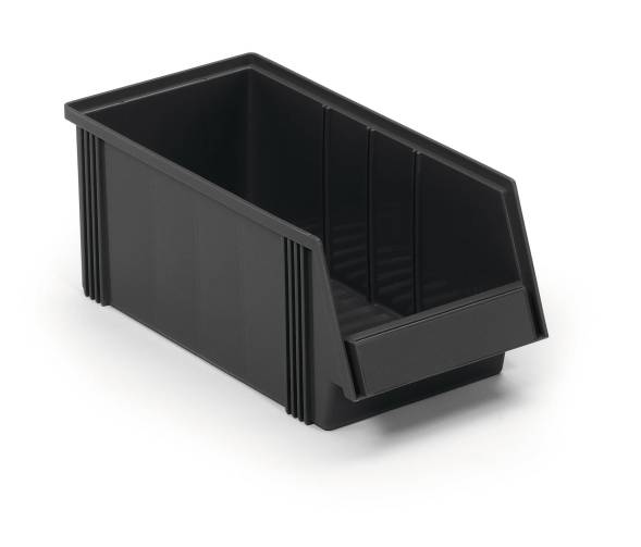 Навесная штабелируемая ячейка Treston 186x400x156 Black ESD
