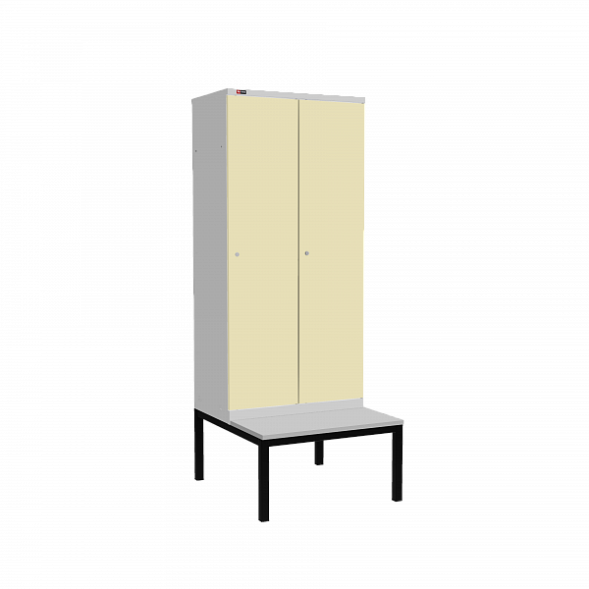 Шкаф ДиКом УНО-421 (RAL 7038+RAL 1015) [ ER-00031387 ]